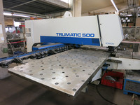 Maschinenpark Stanzen Trumpf Trumatic 500 Rotation​